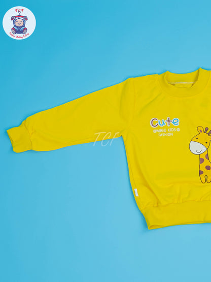 Yellow & Black - Boys Joggers Sets