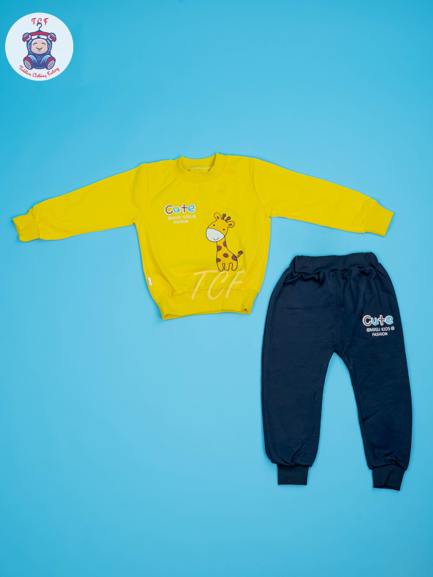 Yellow & Black - Boys Joggers Sets