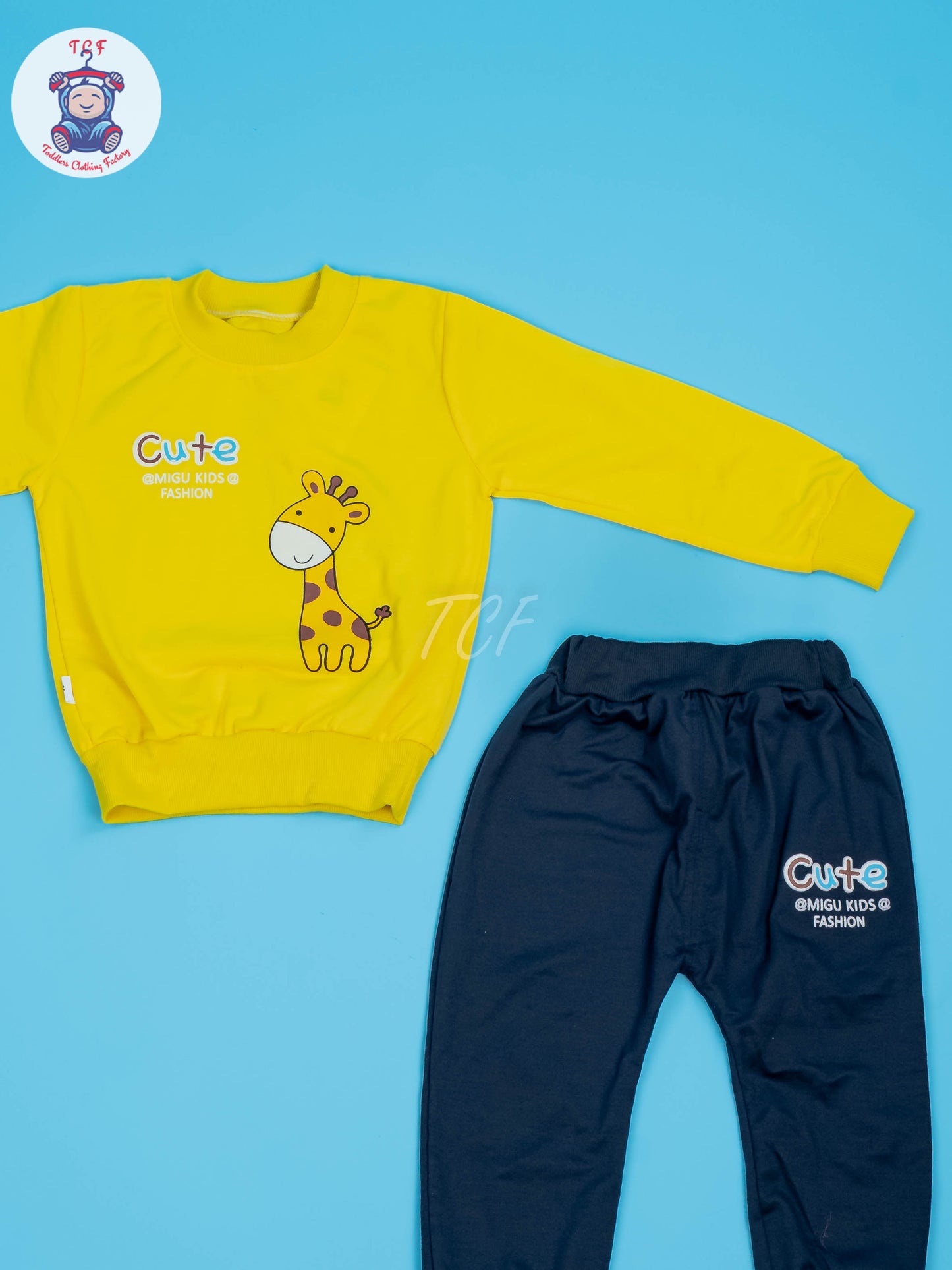 Yellow & Black - Boys Joggers Sets