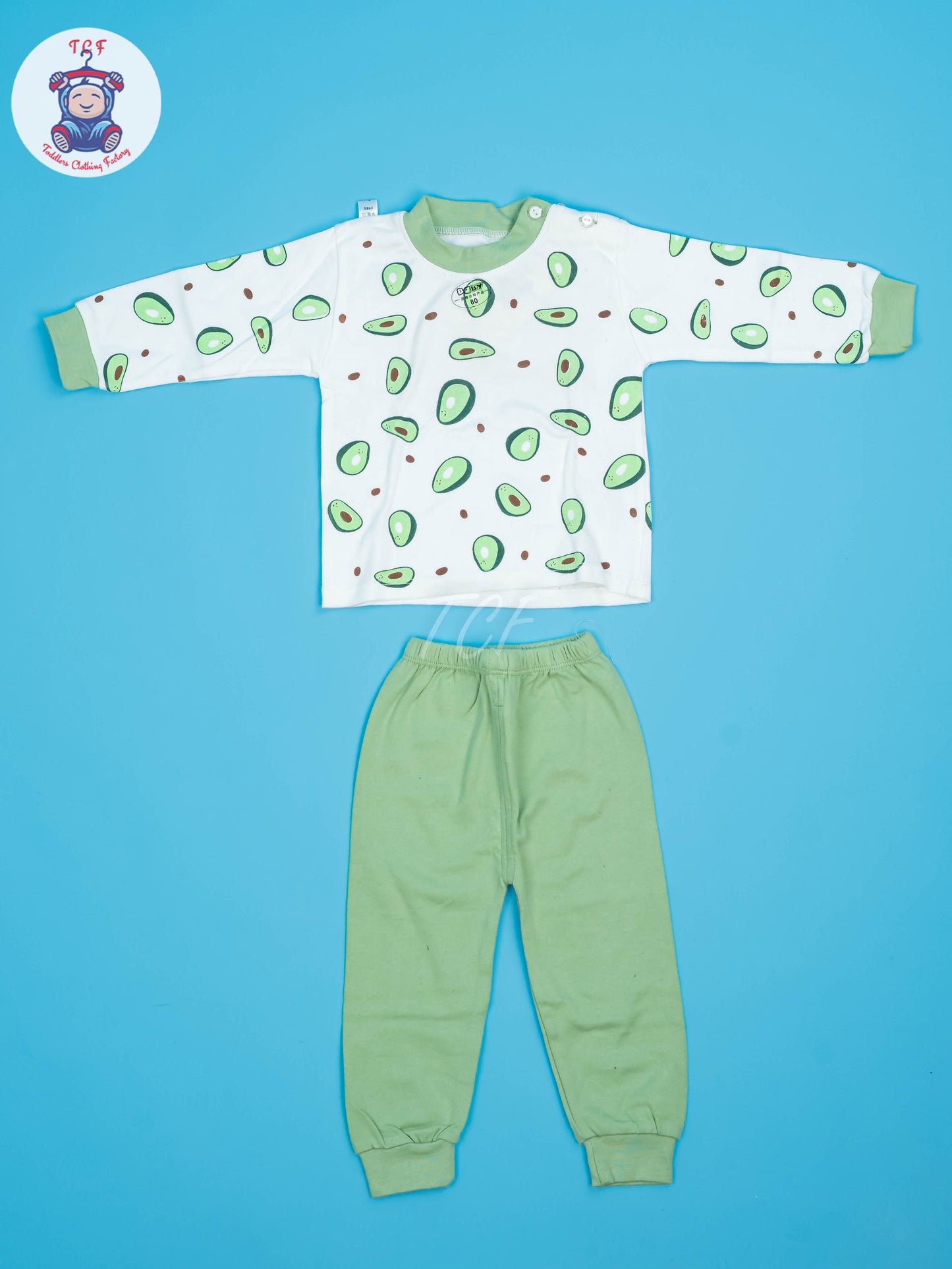 Green - Boys Night Wear