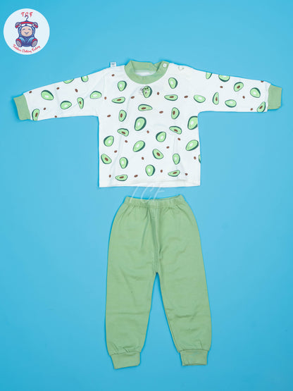 Green - Boys Night Wear
