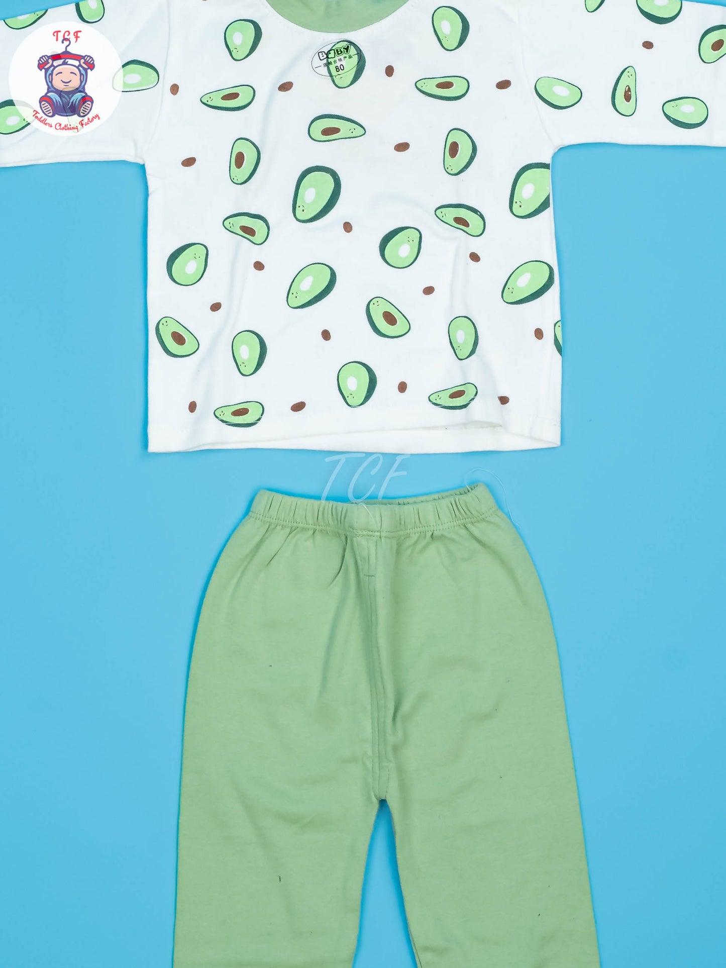 Green - Boys Night Wear