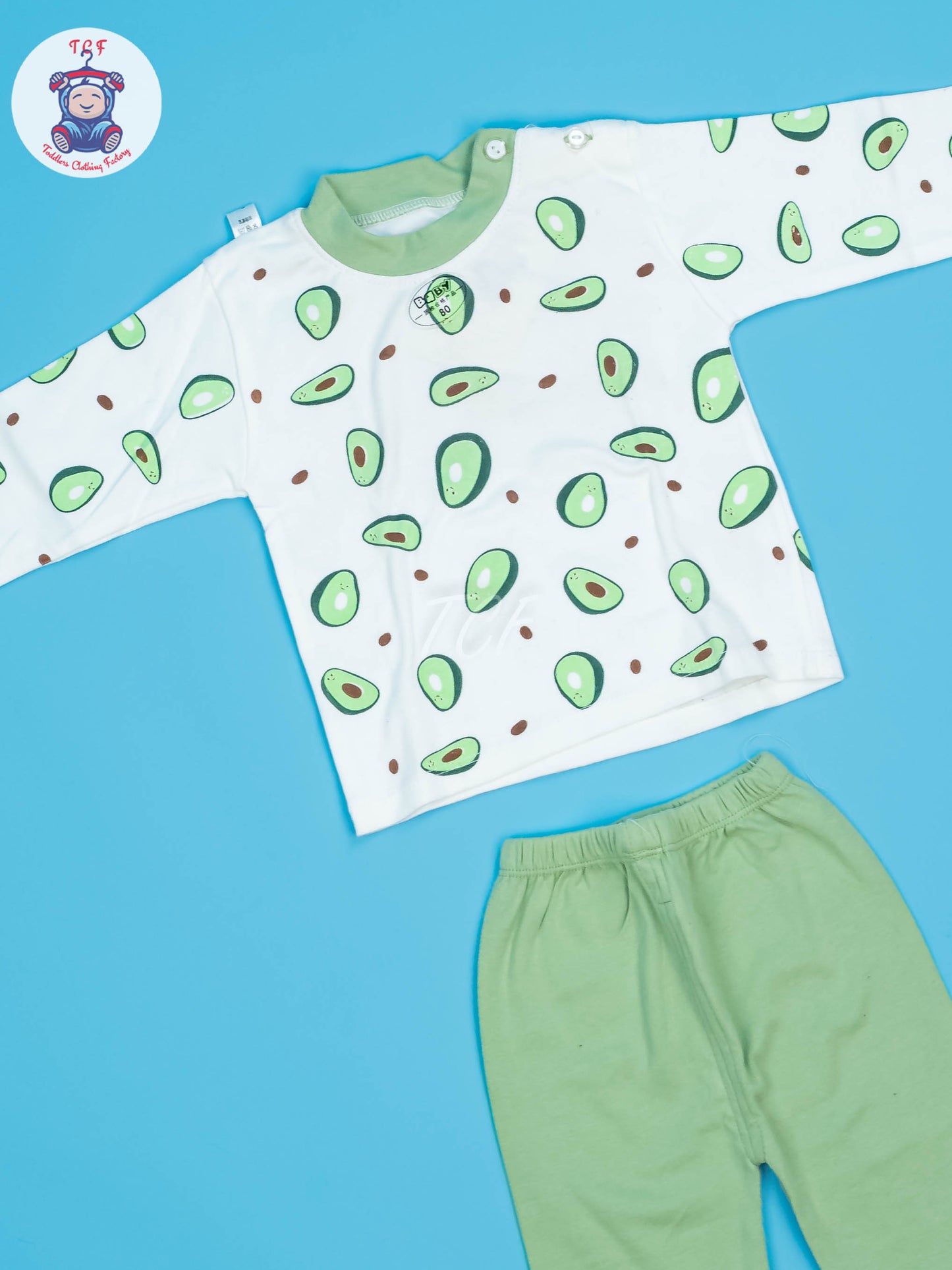 Green - Boys Night Wear