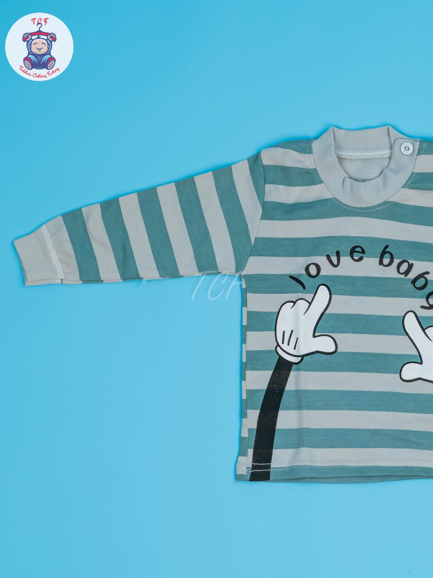 Light Green & Grey - Boys Night Wear