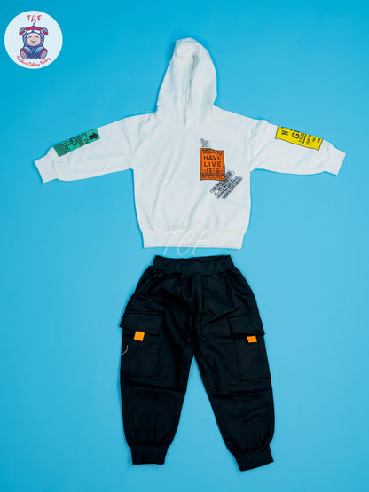 White & Vlack - Boys Hoodie Set