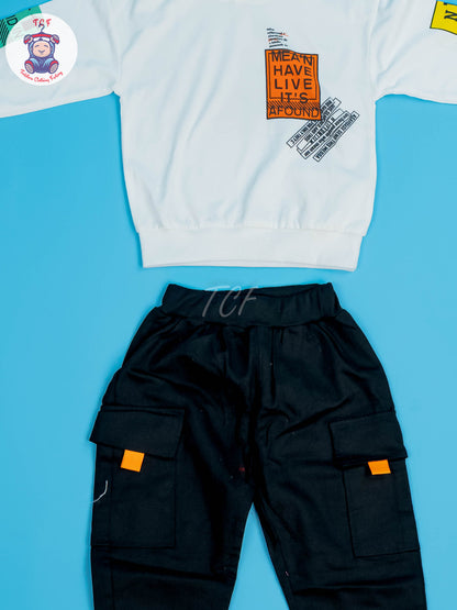 White & Vlack - Boys Hoodie Set