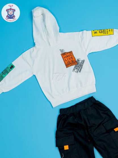 White & Vlack - Boys Hoodie Set