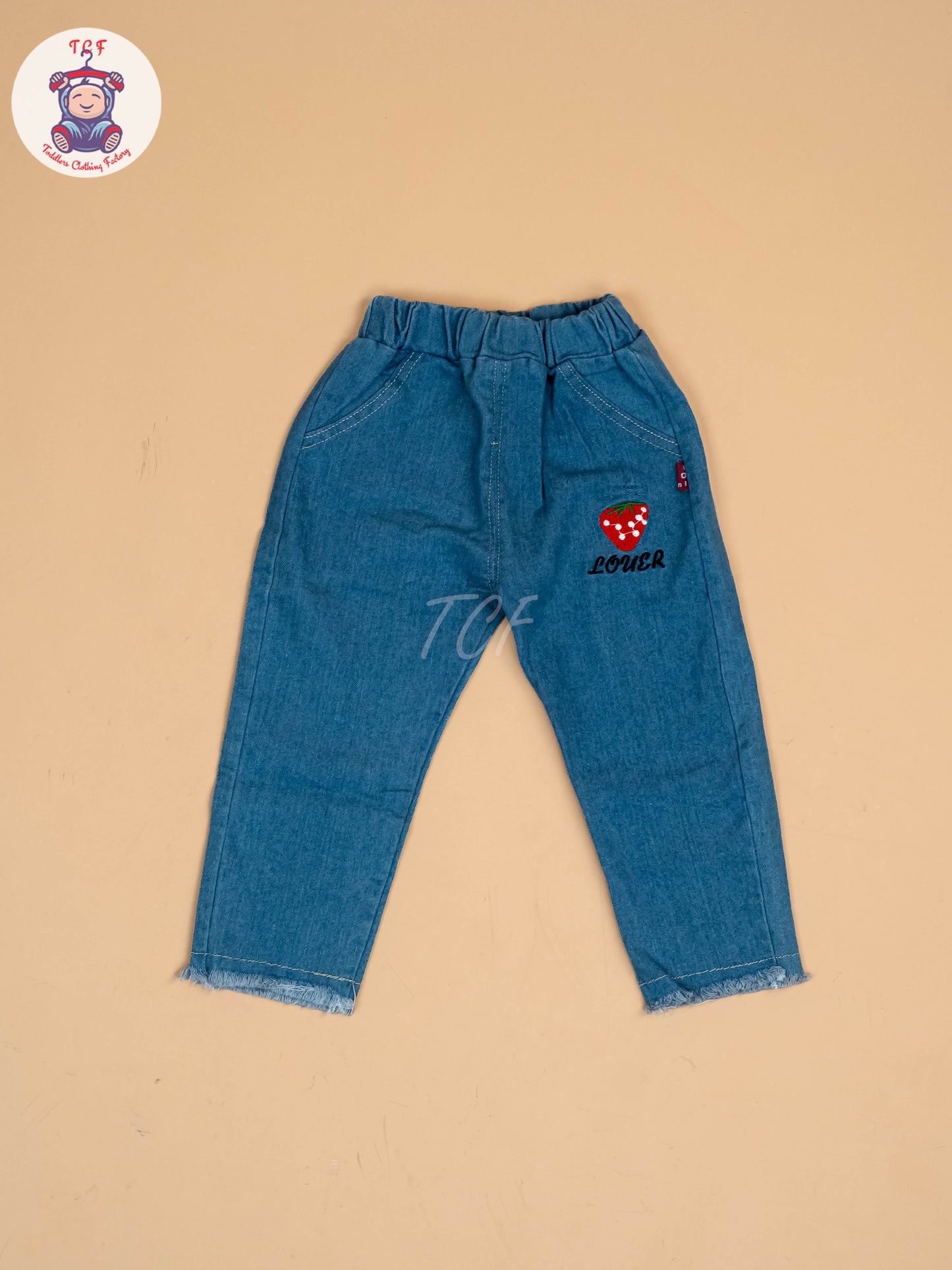 Lavender - Girls Strawberry Jean and Top