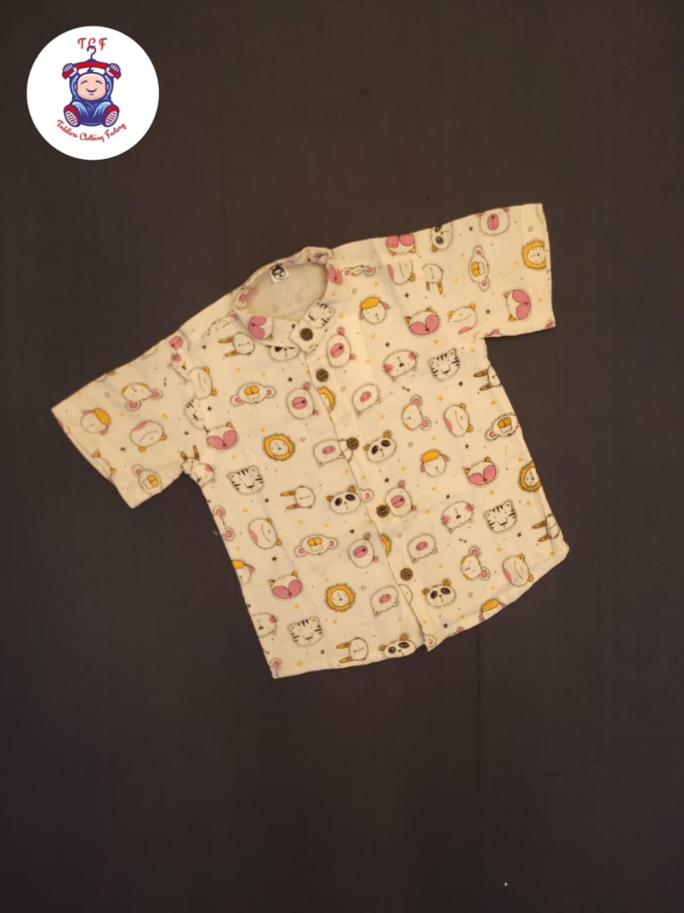 Pink Kitty - Boys Readymade Ikat Shirts