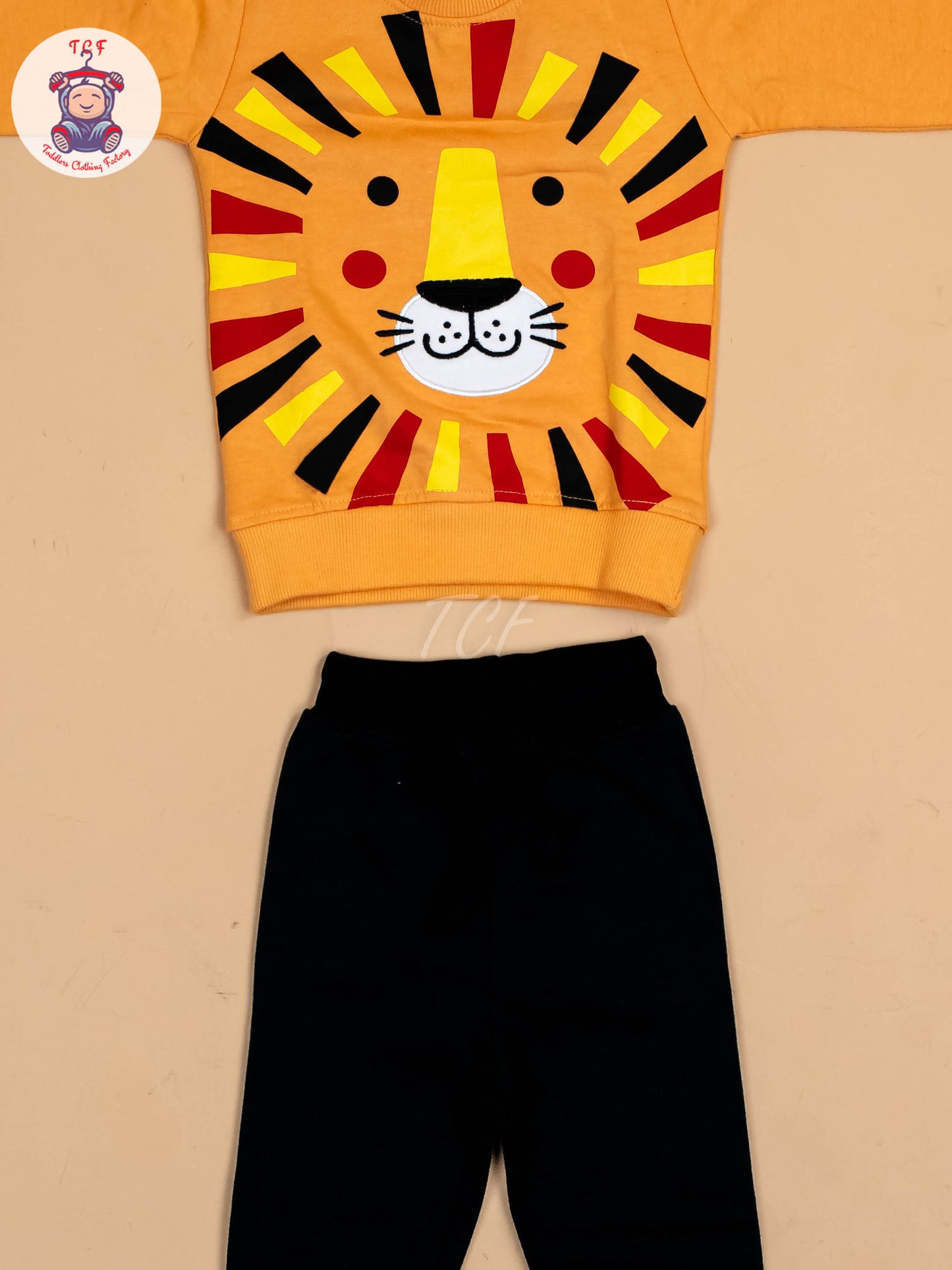 Orange & Black - Boys OVS Jogger Set