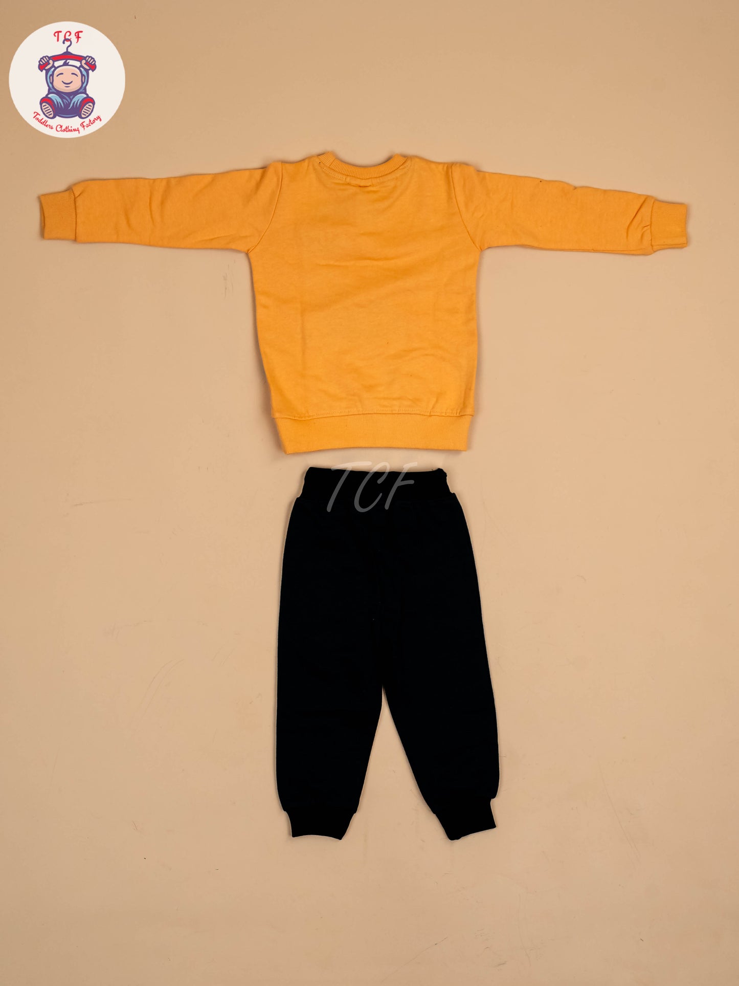 Orange & Black - Boys OVS Jogger Set