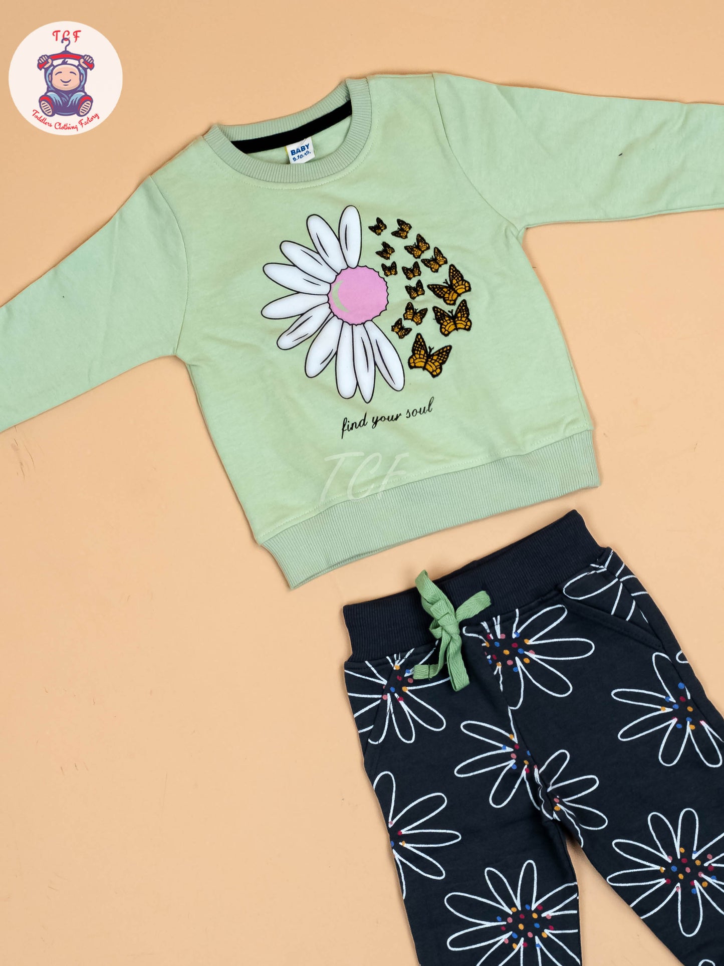 Baby Joggeer set Green