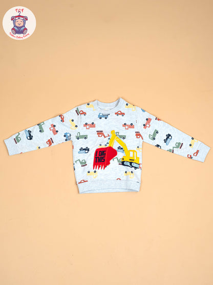 Grey - Boys JCB Jogger set