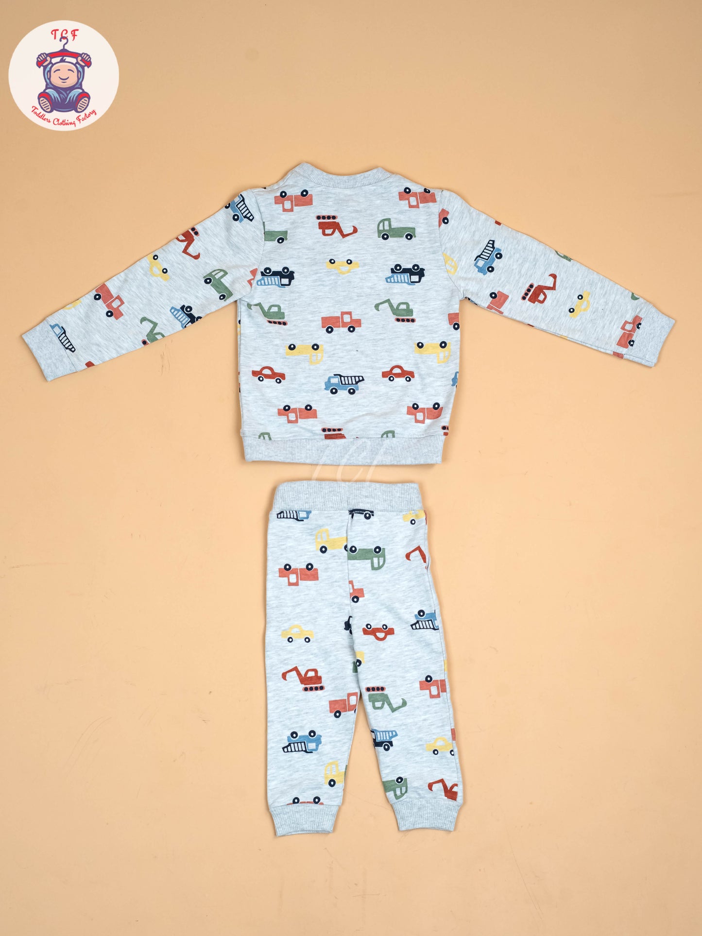 Grey - Boys JCB Jogger set
