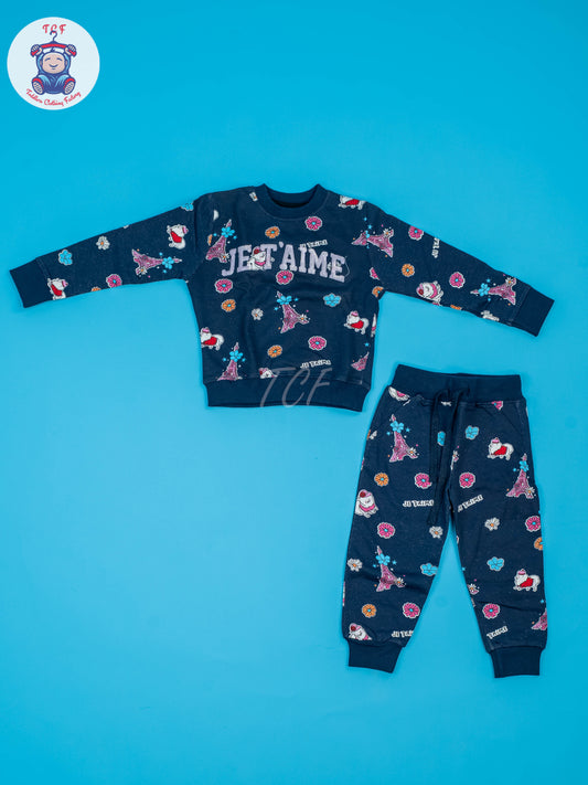 Blue - Boys Joggers Sets