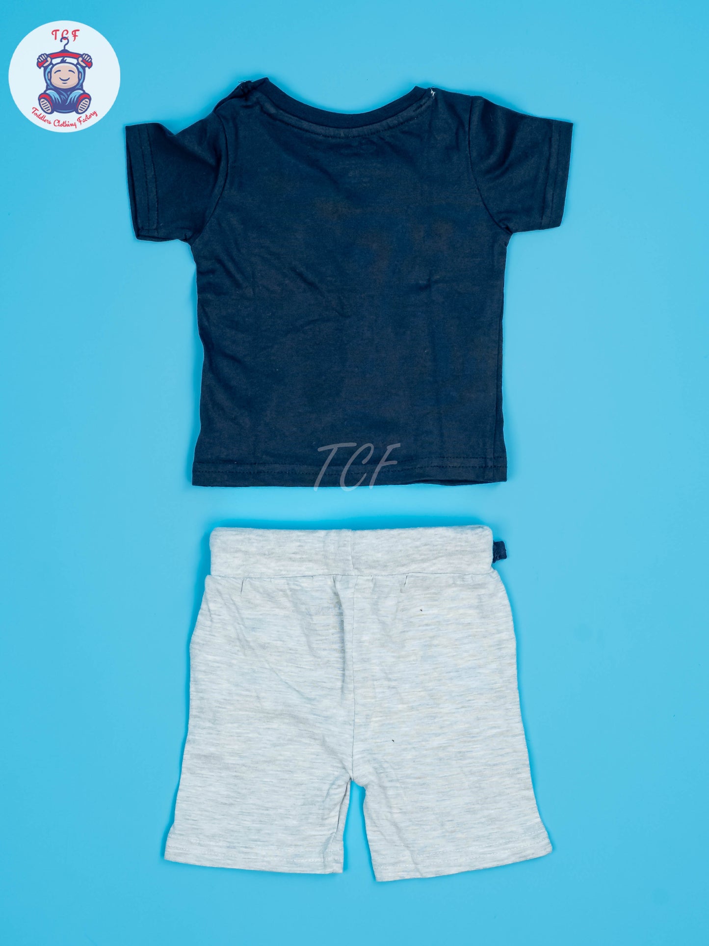 Blue & Grey - Boys T-Shirt & Shorts