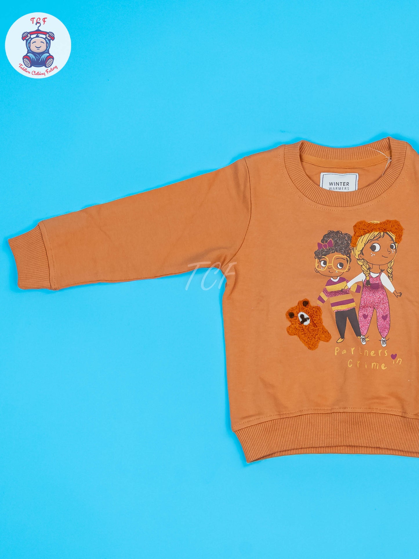 Brown - Girls Sweat Shirt
