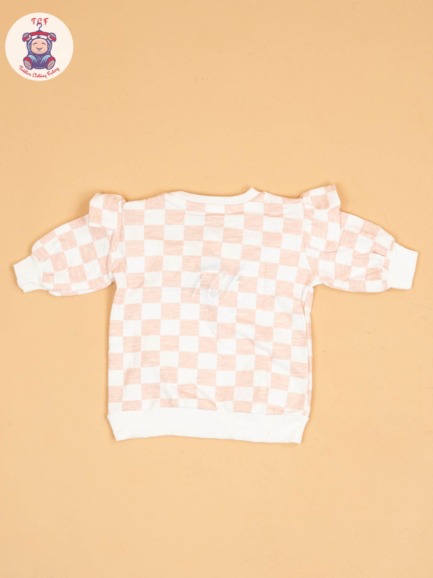 White & Peach - Jessica Sweatshirt