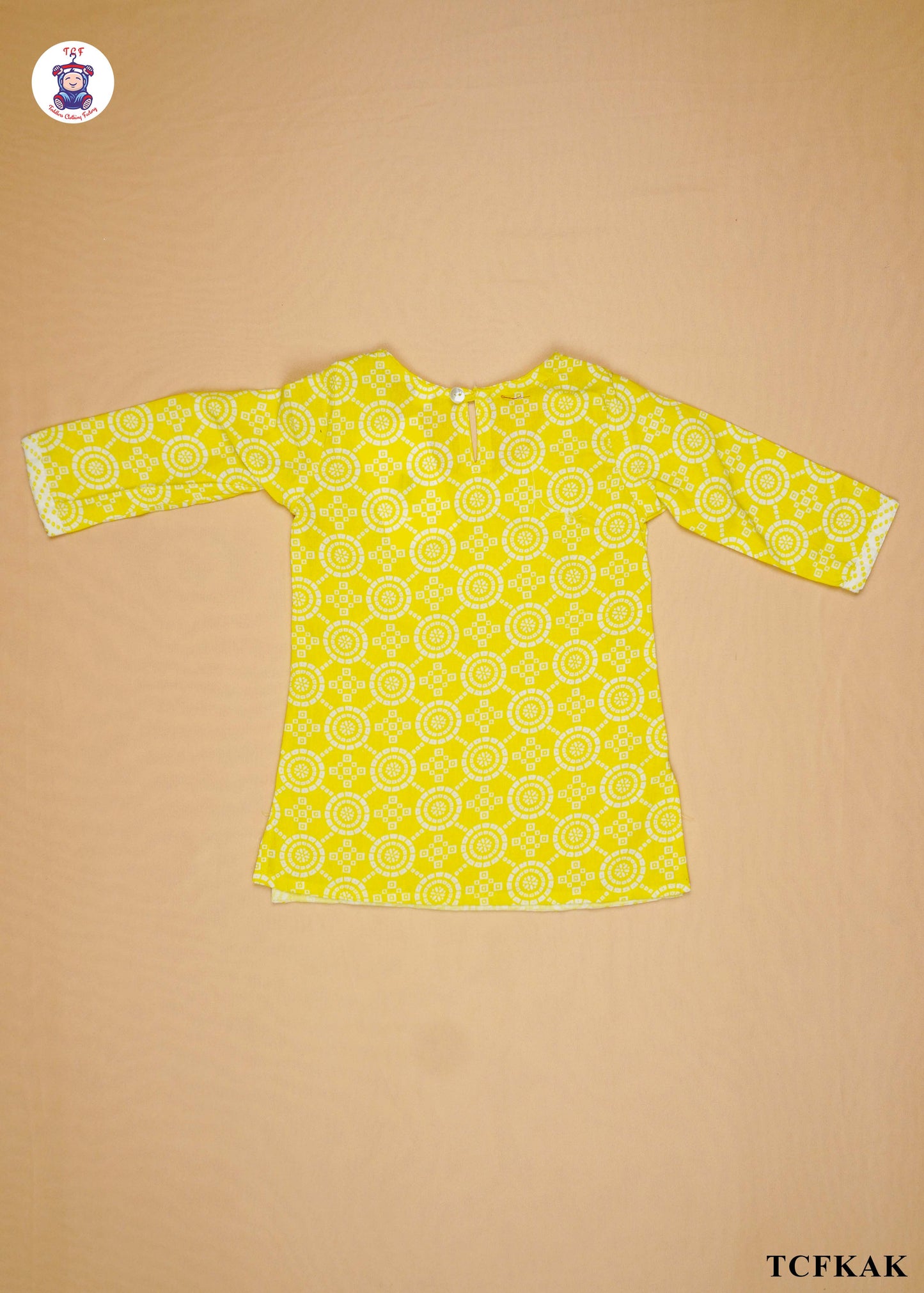 Lime - Printed Kurti Set