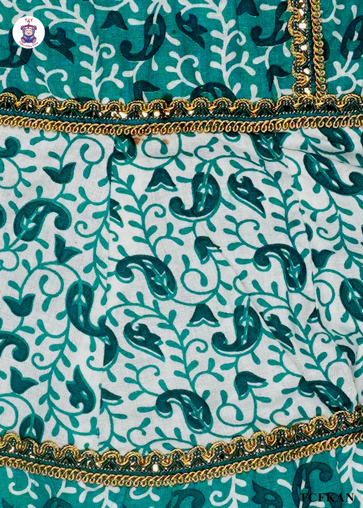 Pine Green - Floral Printed Kurti Set