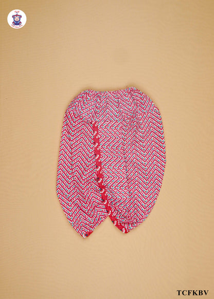 Pink Sherbet - Printed Kurti Dhoti Set
