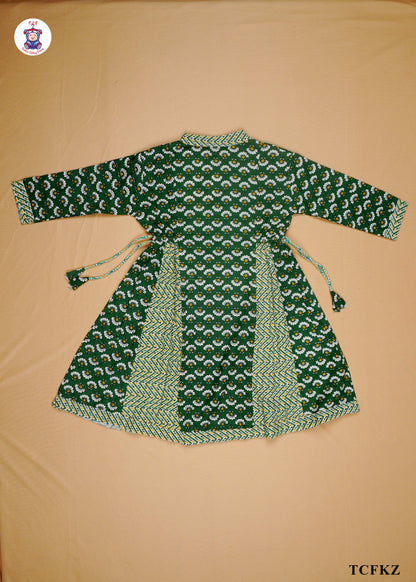 Green - Kids Readymade Top & Bottom
