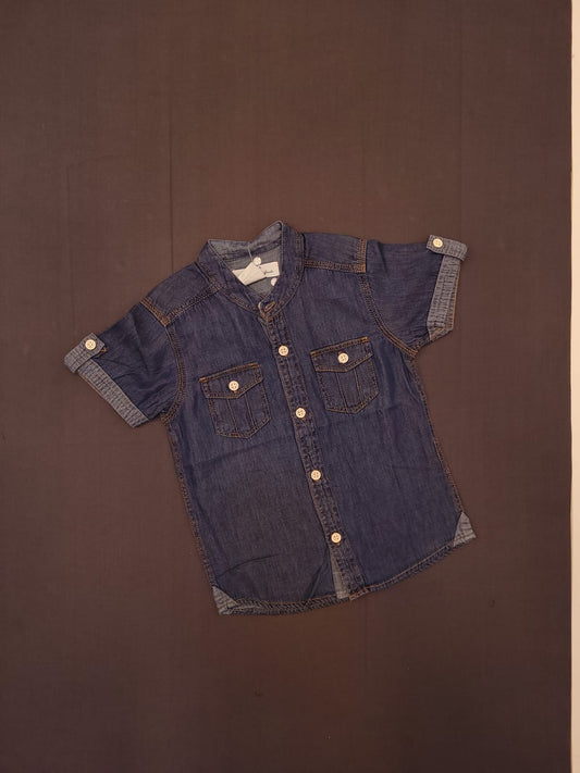 Blue - Boys Readymade Denim Shirt
