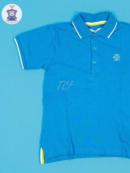 Sky Blue - Boys Readymade Collor T-Shirts