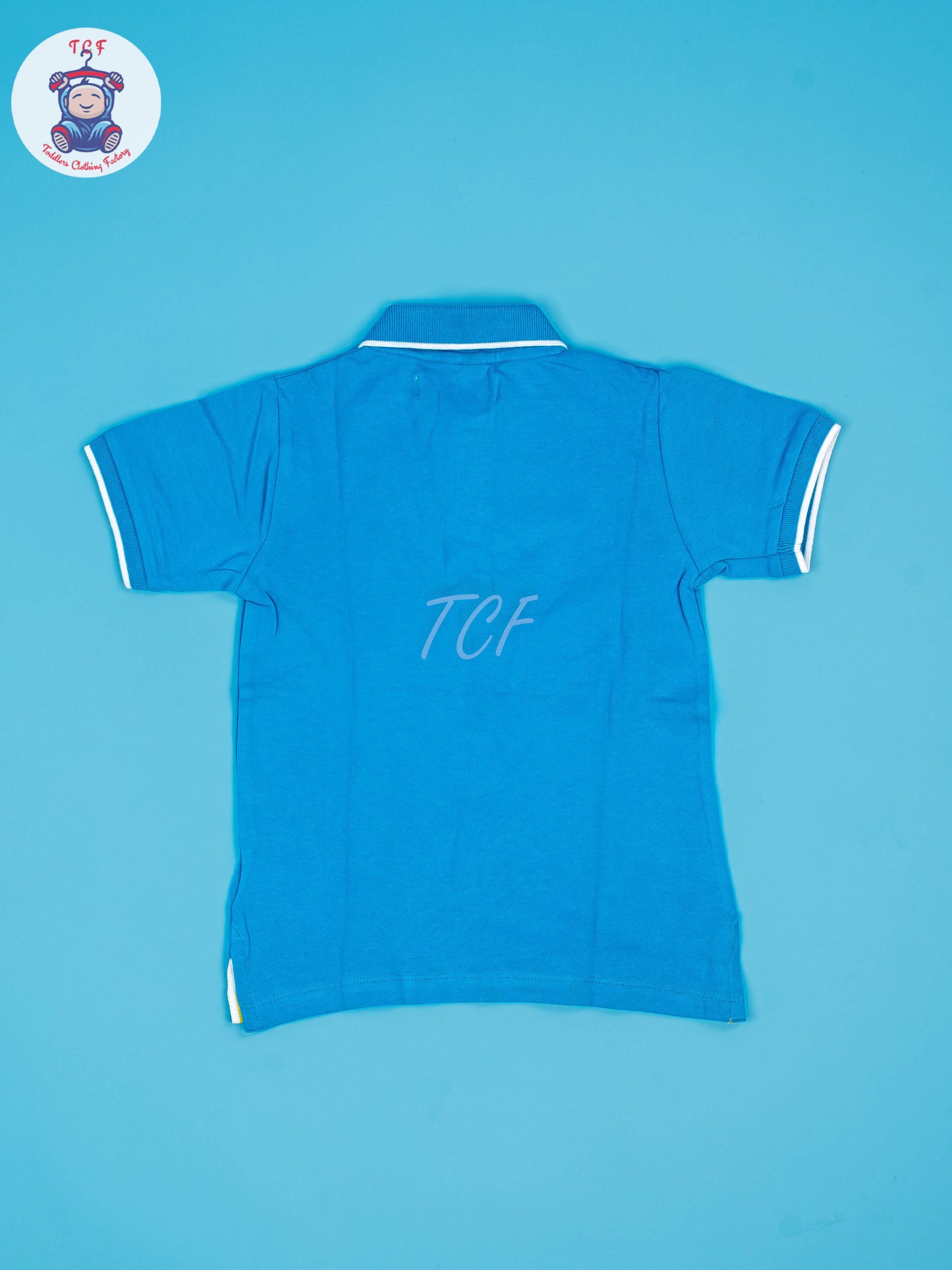 Sky Blue - Boys Readymade Collor T-Shirts