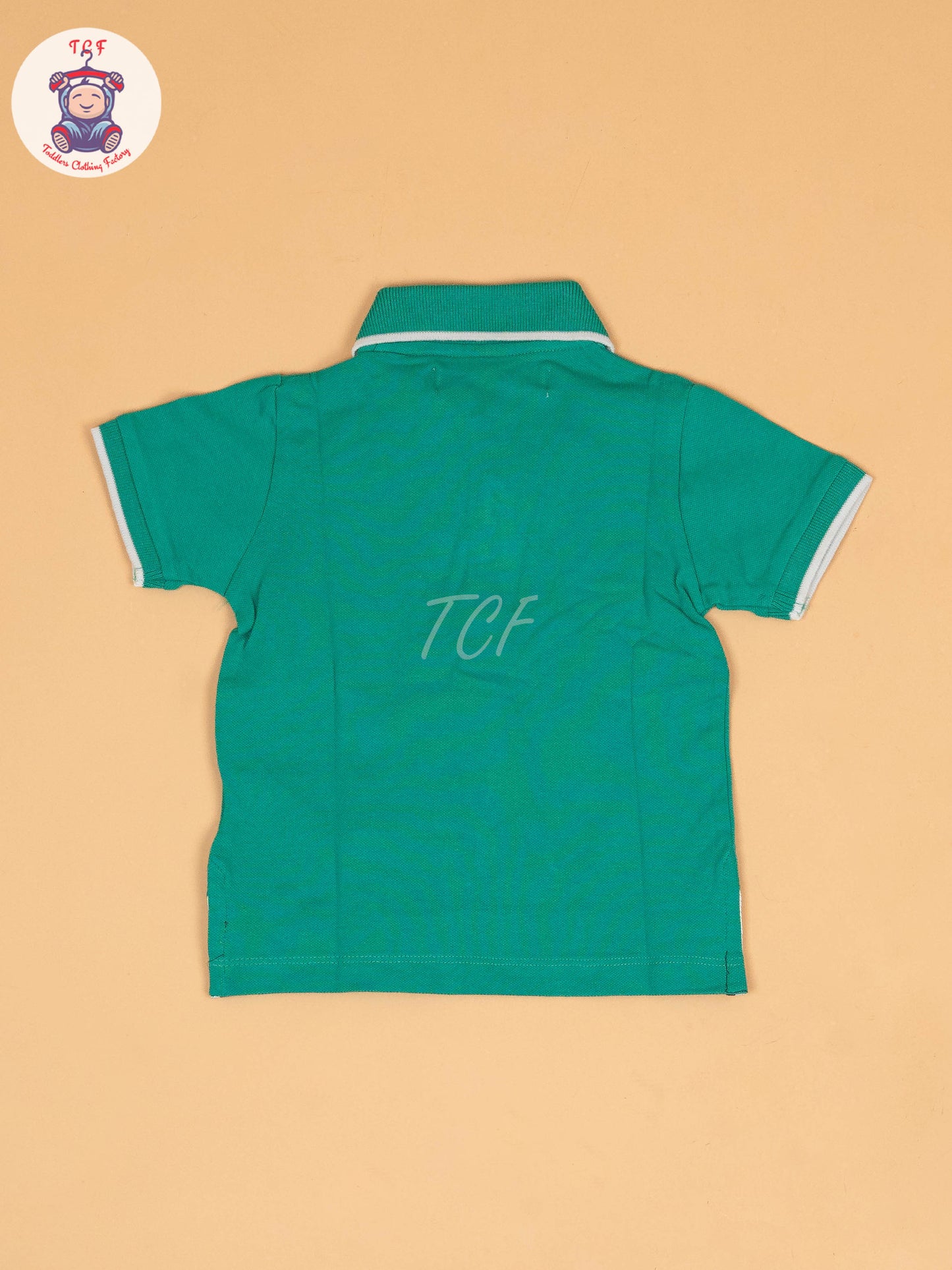 Green - Boys Readymade Collor T-Shirts