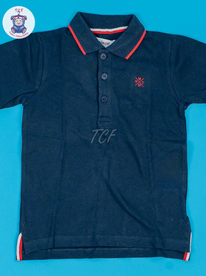 Blue - Boys Readymade Collor T-Shirts