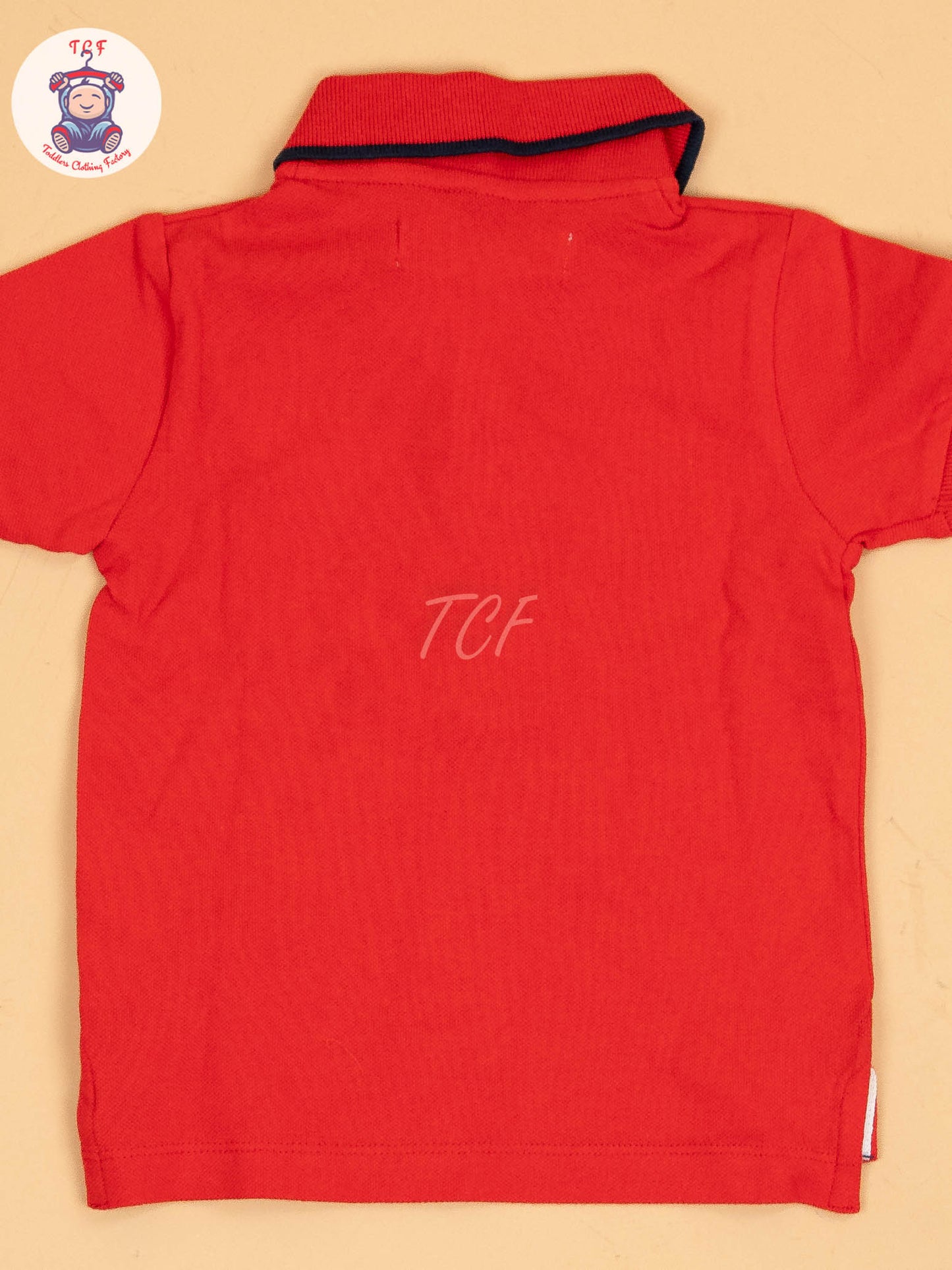 Red - Boys Readymade Collor T-Shirts