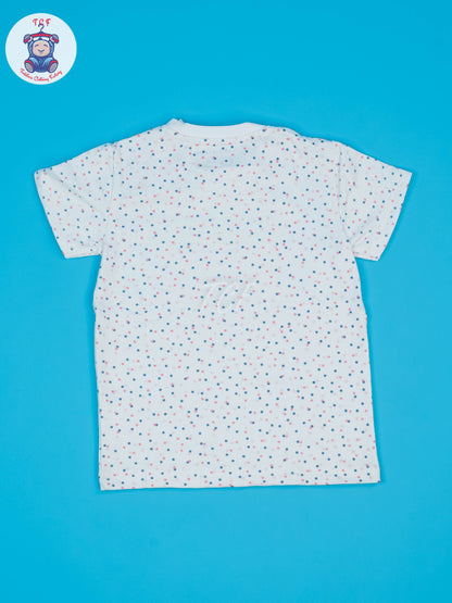 White - Girls Readymade T-Shirts