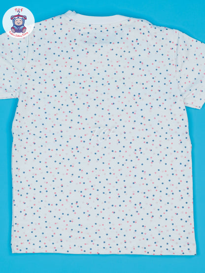 White - Girls Readymade T-Shirts