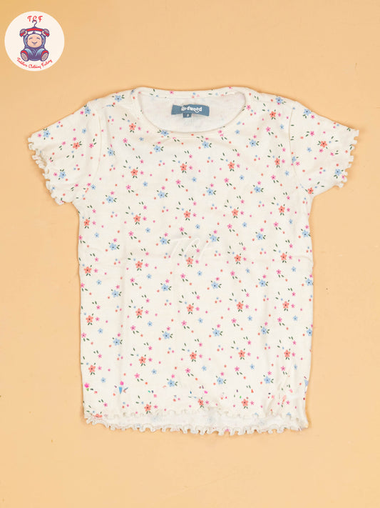 White - Girls Readymade T-Shirts