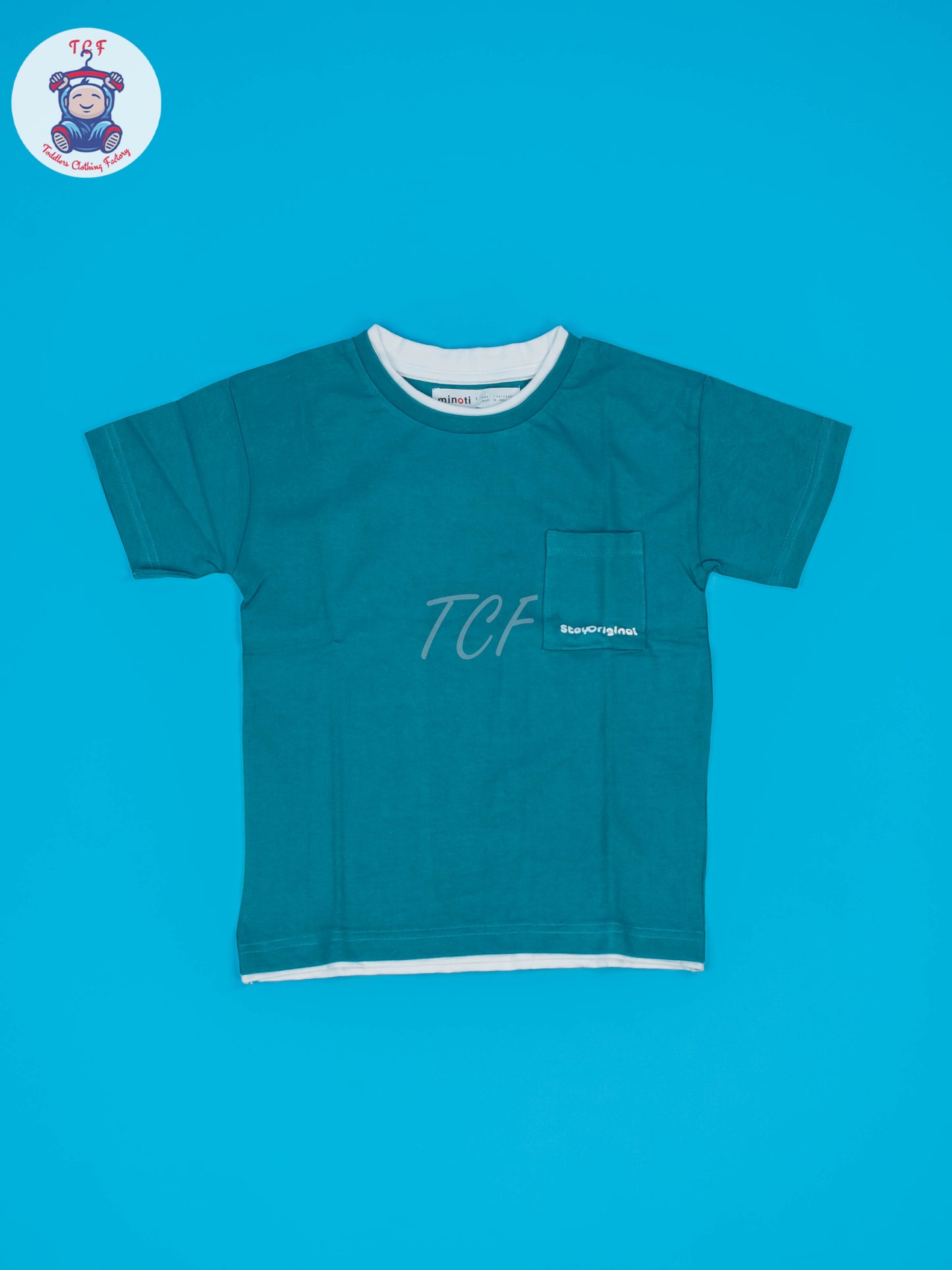Teal Green - Boys Readymade T-Shirts