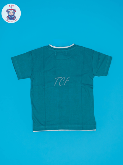 Teal Green - Boys Readymade T-Shirts