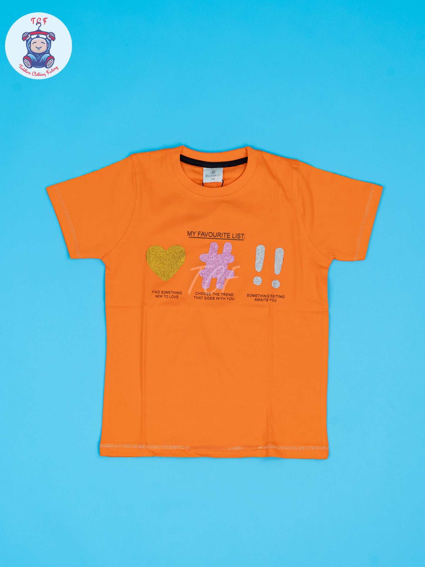 Orange - Boys Readymade T-Shirts
