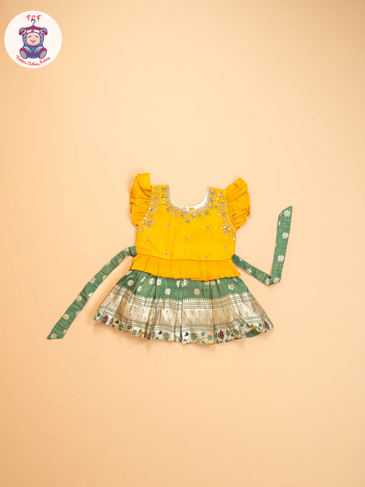 Mustard & Green - Kids Readymade Frocks