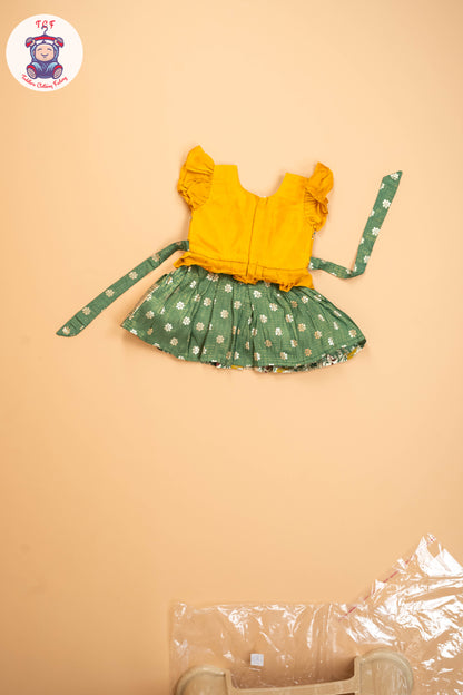 Mustard & Green - Kids Readymade Frocks