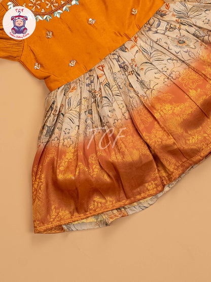 Mustard & Gold - Kids Readymade Frocks