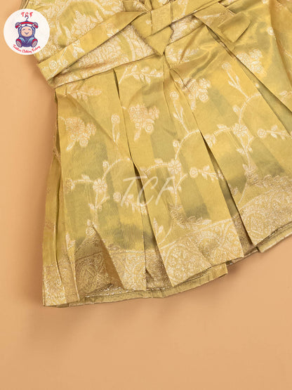 Green & Gold - Kids Readymade Frocks