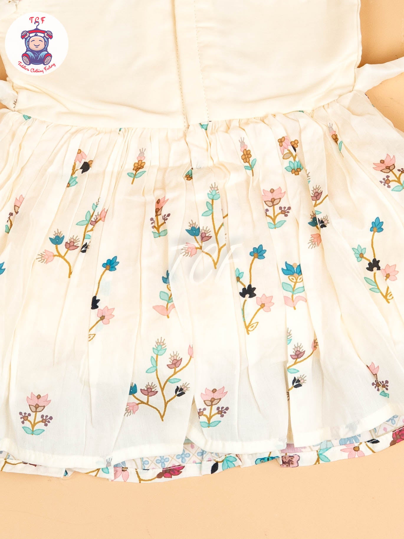 White - Kids Readymade Frocks