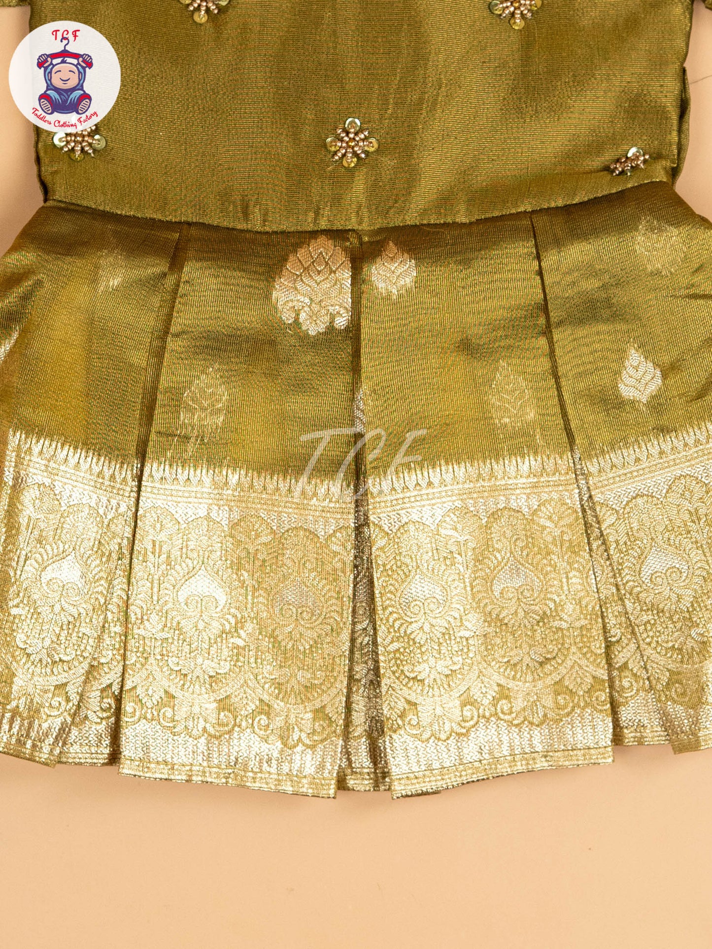 Pastel Green - Kids Readymade Frocks