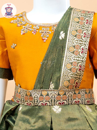 Mustard & Green - Kids Readymade Frocks