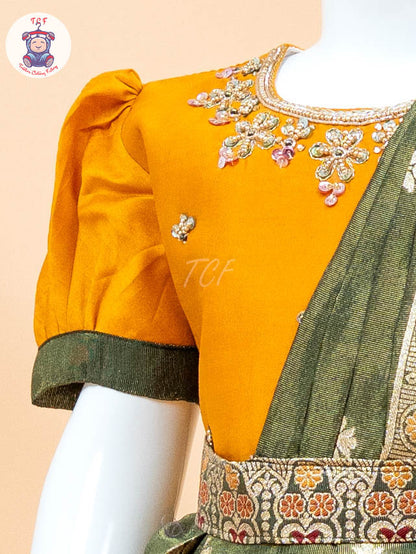 Mustard & Green - Kids Readymade Frocks