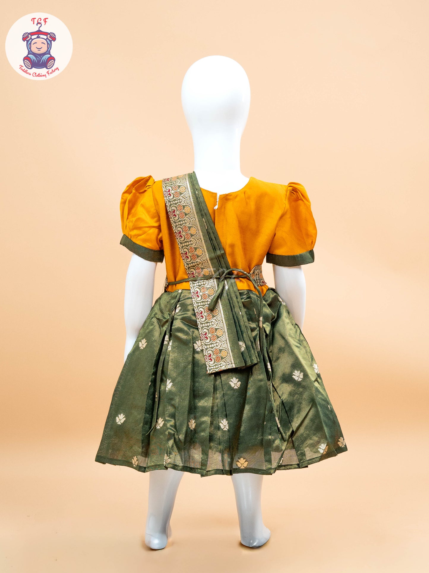 Mustard & Green - Kids Readymade Frocks