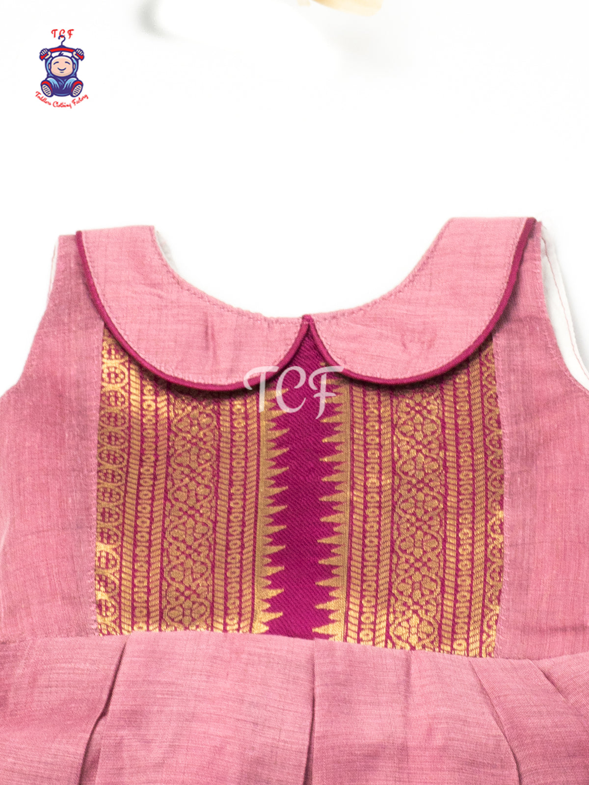 Lavender - Girls Traditional Embroidered Frocks