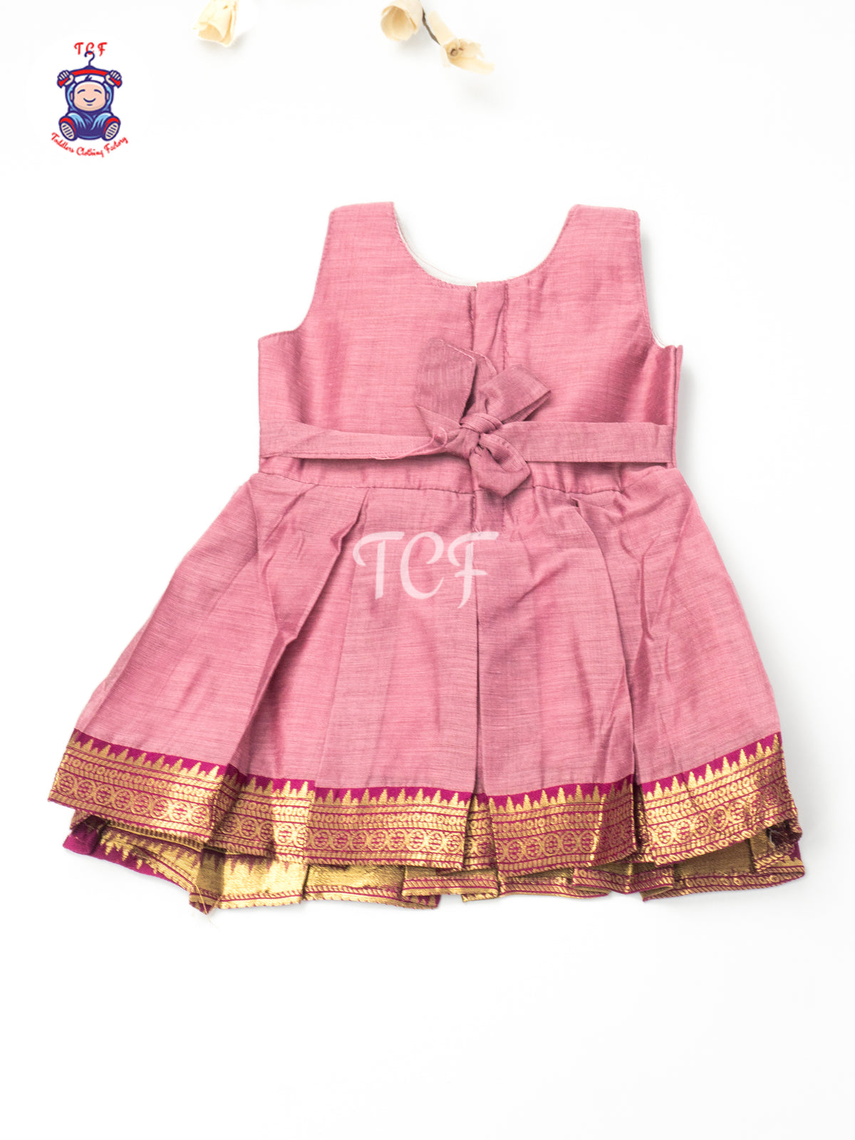 Lavender - Girls Traditional Embroidered Frocks