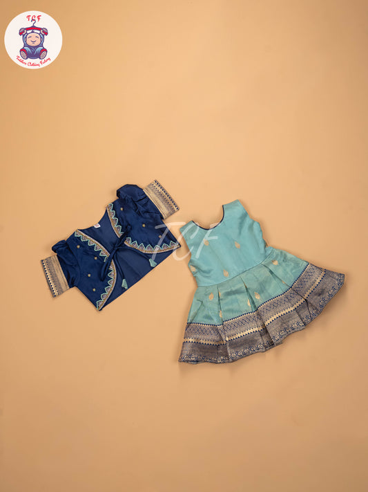 Blue - Kids Readymade Frocks